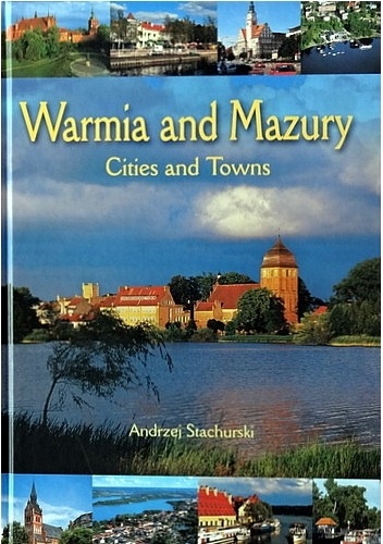 Okładka książki warmia and mazury. cities and towns